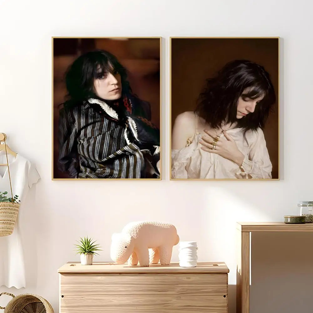 Patti Smith Poster – HD Waterproof PVC Wall Sticker