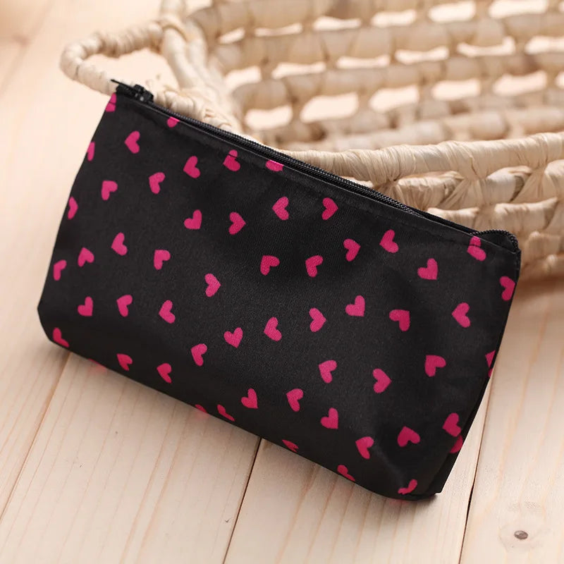 Mini PVC Cosmetic Makeup Bag – Travel & Home Organizer