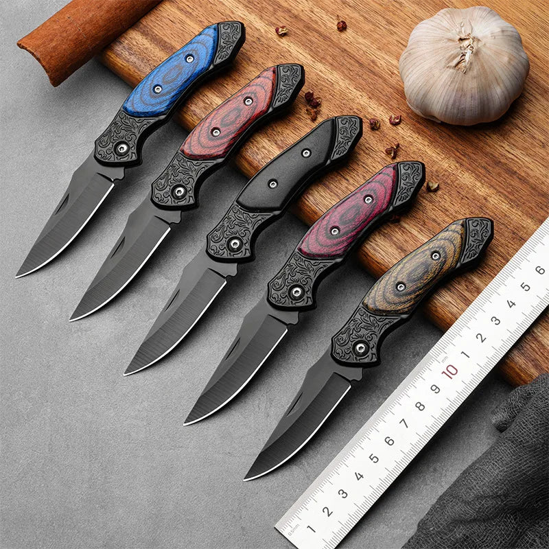 Folding Pocket Knife – Stainless Steel EDC Camping Outdoor Knife