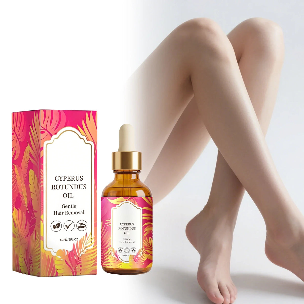Post Hair Removal Soothing Moisturizing Oil – All Skin Types
