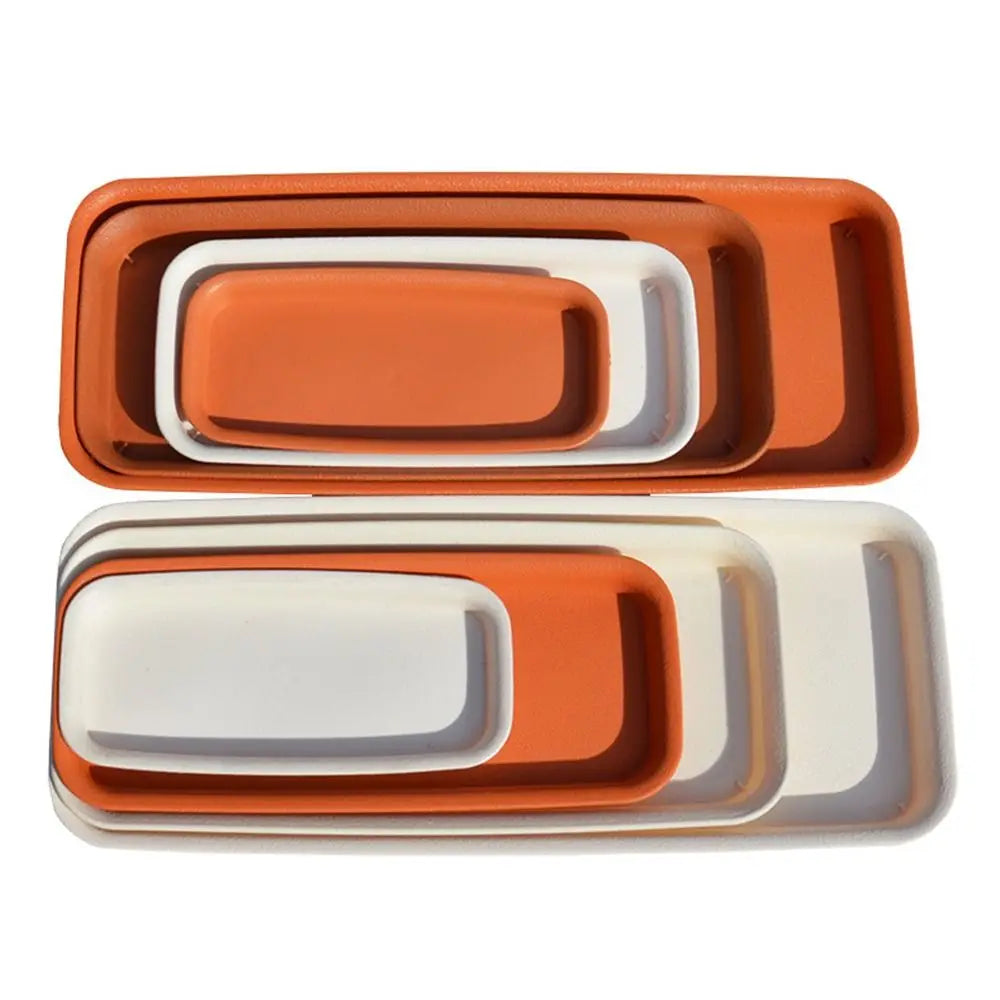 Plastic Rectangle Tray Plant Saucer Drip Trays Saucers Indoor Outdoor