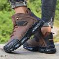 Men's Waterproof High-Top Hiking Boots – Non-Slip Trekking Shoes