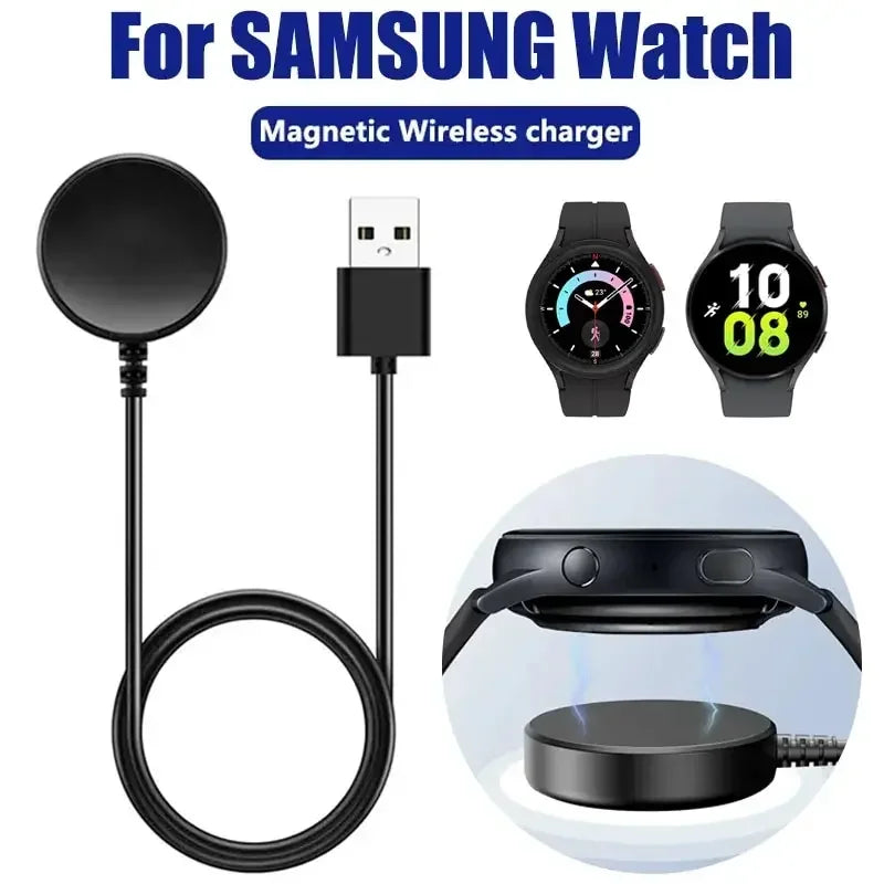 2026 Magnetic Watch Wireless Charger Samsung Galaxy 8 7 6 5 4 3 Fast