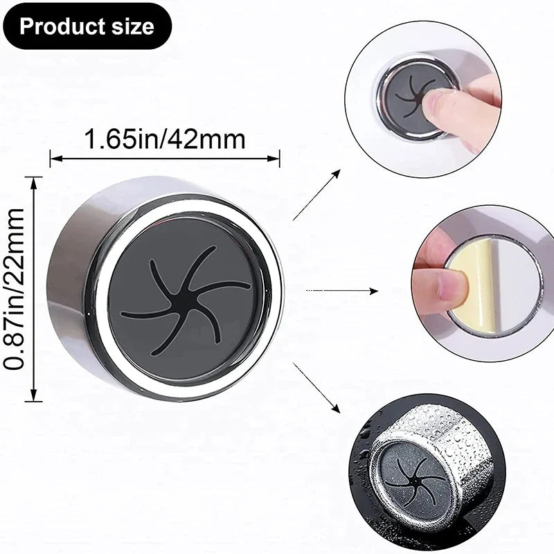 No-Drill Wall Towel Hooks 3-Pack | Damage-Free PP Clips
