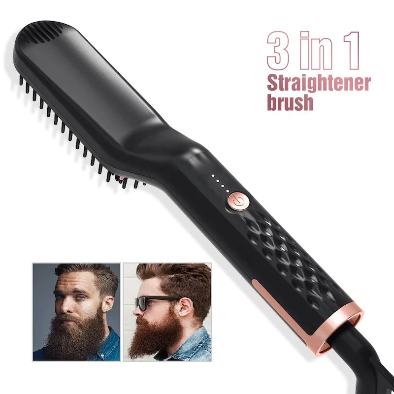 Negative Ion Hair Straightener | Fast Heat, Dry & Wet Use