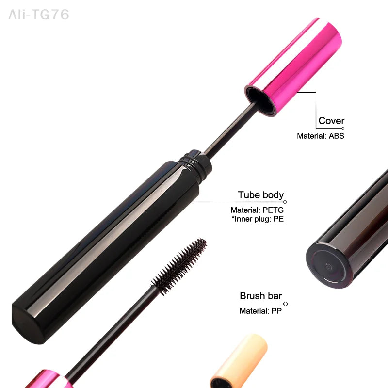 10ml Refillable Empty Mascara Tube with Brush Rod | DIY Beauty