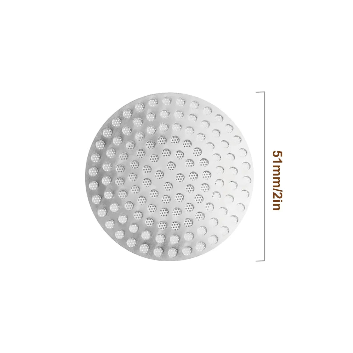 Leeseph 51 53 Stainless Steel Puck Screen Reusable Double Fine Filter