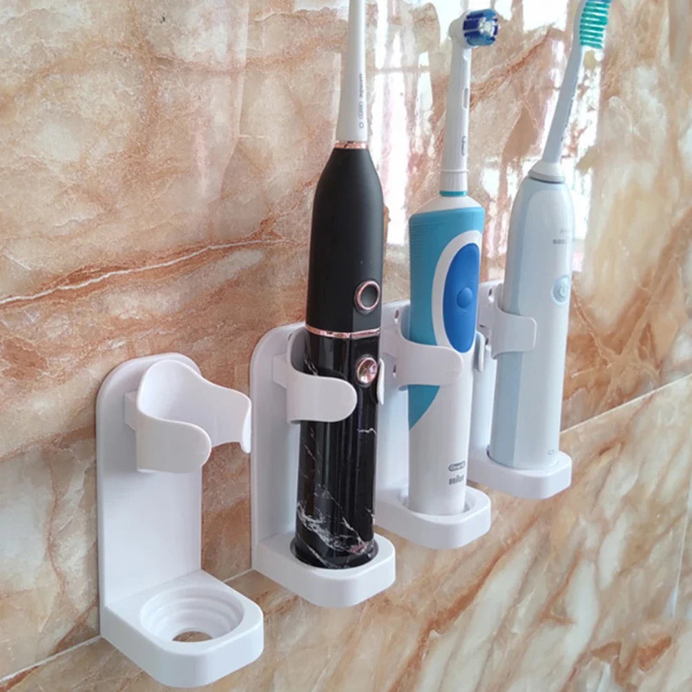 Ceramic Toothbrush Holder & Bathroom Countertop Organizer