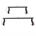 Over Cabinet Door Towel Rack – Punch-Free Stainless Steel Bar
