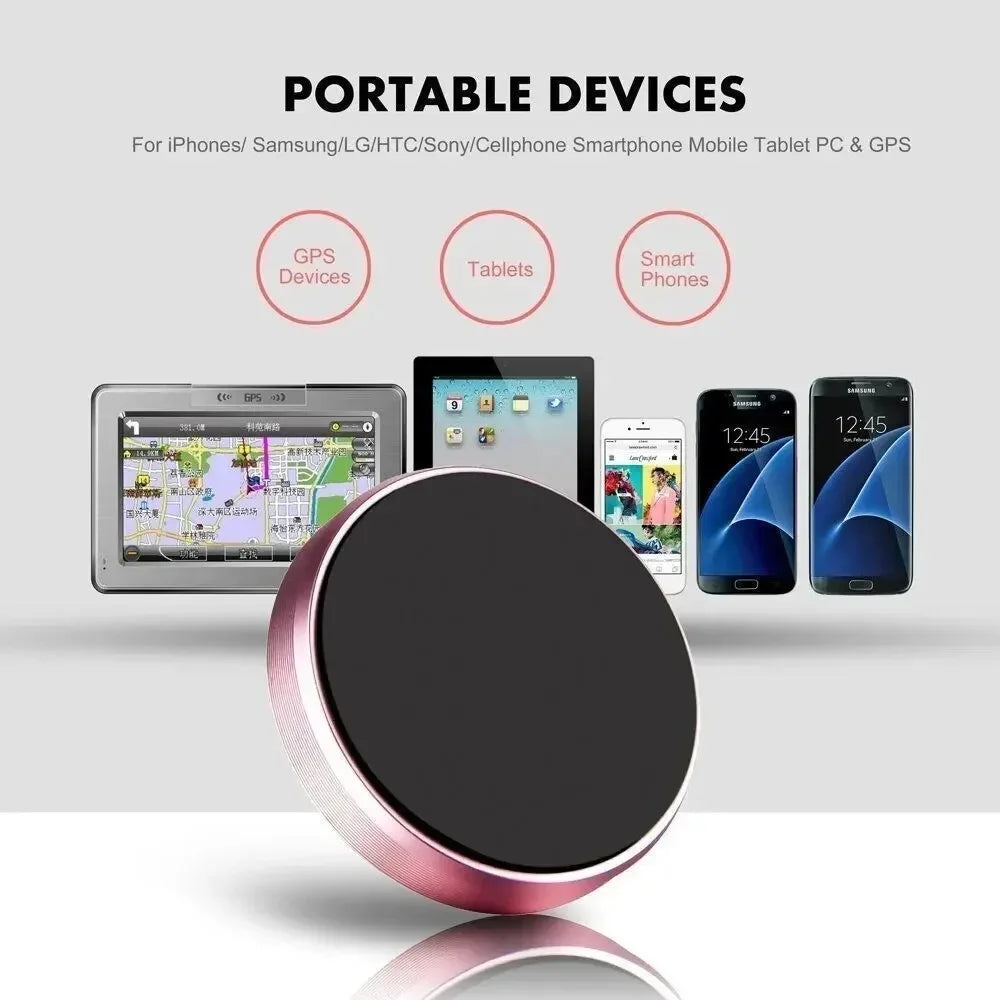 Magnetic Car Phone Mount | Dashboard Holder iPhone & Samsung