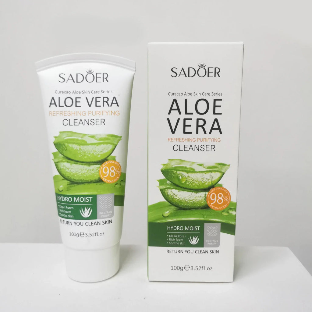 Aloe Vera Soothing Cleansing Cream – Gentle Face Wash 100g