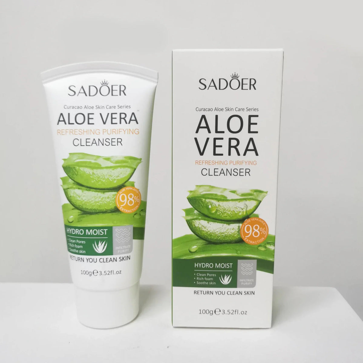 Aloe Vera Soothing Cleansing Cream – Gentle Face Wash 100g