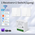 Tuya WiFi 433MHz Smart Wall Switch 1/2/3 Gang – Alexa & Google