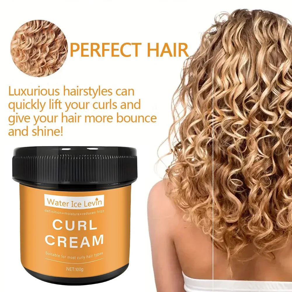 Water Ice Levin Curl Cream Hair Mask 100g | Deep Moisture & Repair