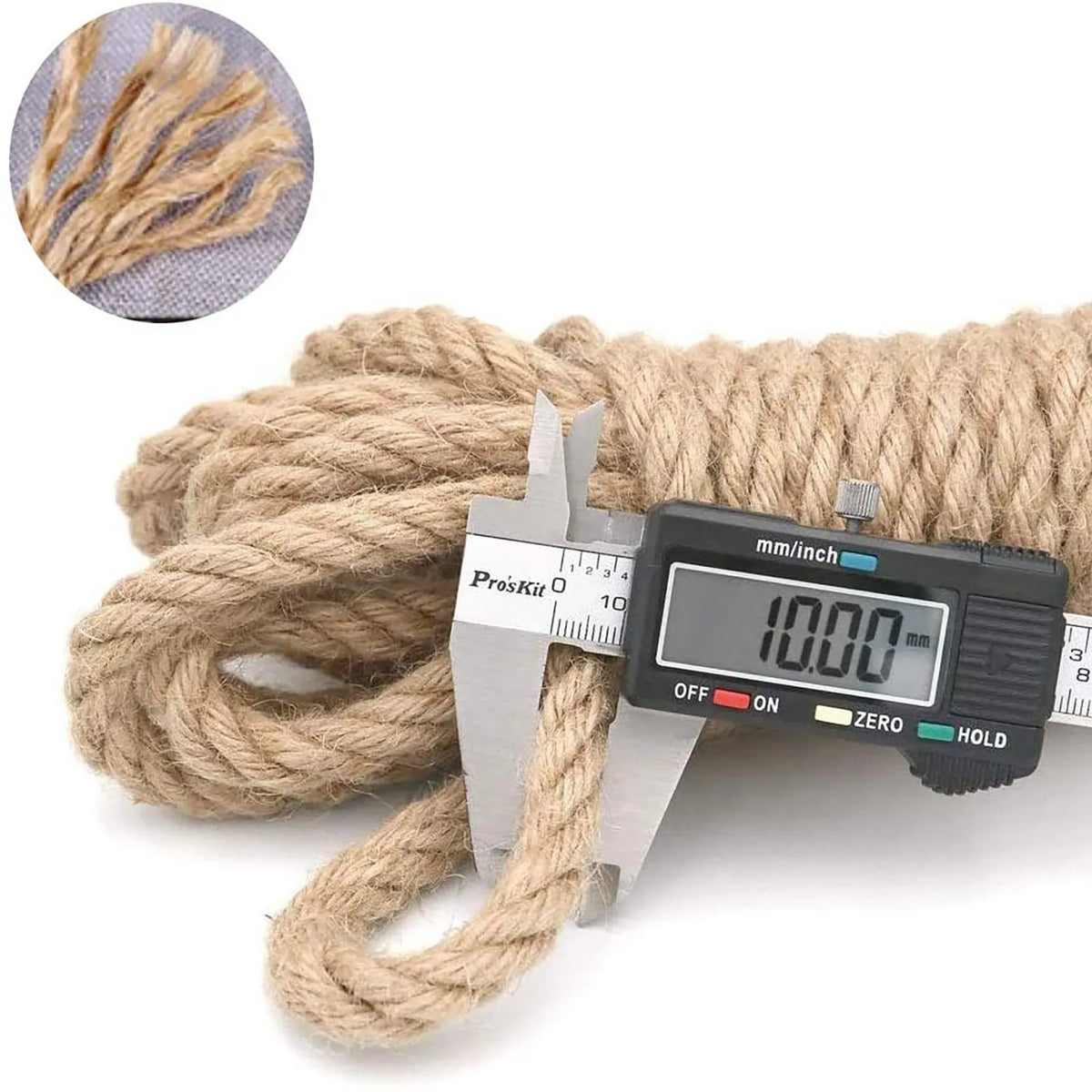 10mm Natural Hemp Jute Rope 10M – DIY, Crafts & Floristry