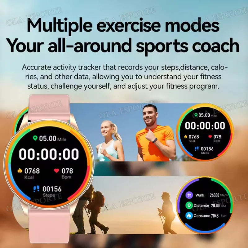 Smart Watch Wireless Call Dial Multi-sport Mode Multiple APP