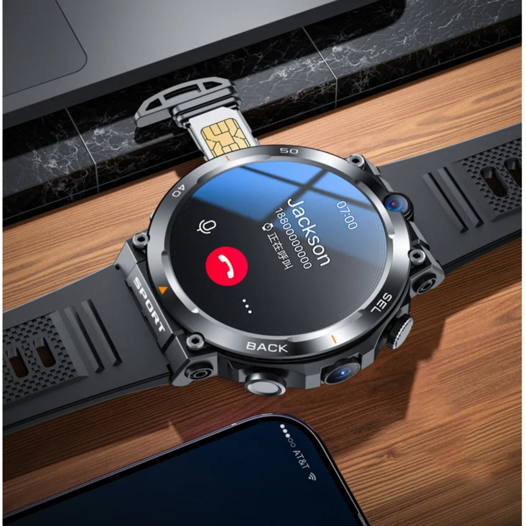 GOLDENSPIKE H10 4G LTE Smartwatch | Dual Camera, NFC & GPS