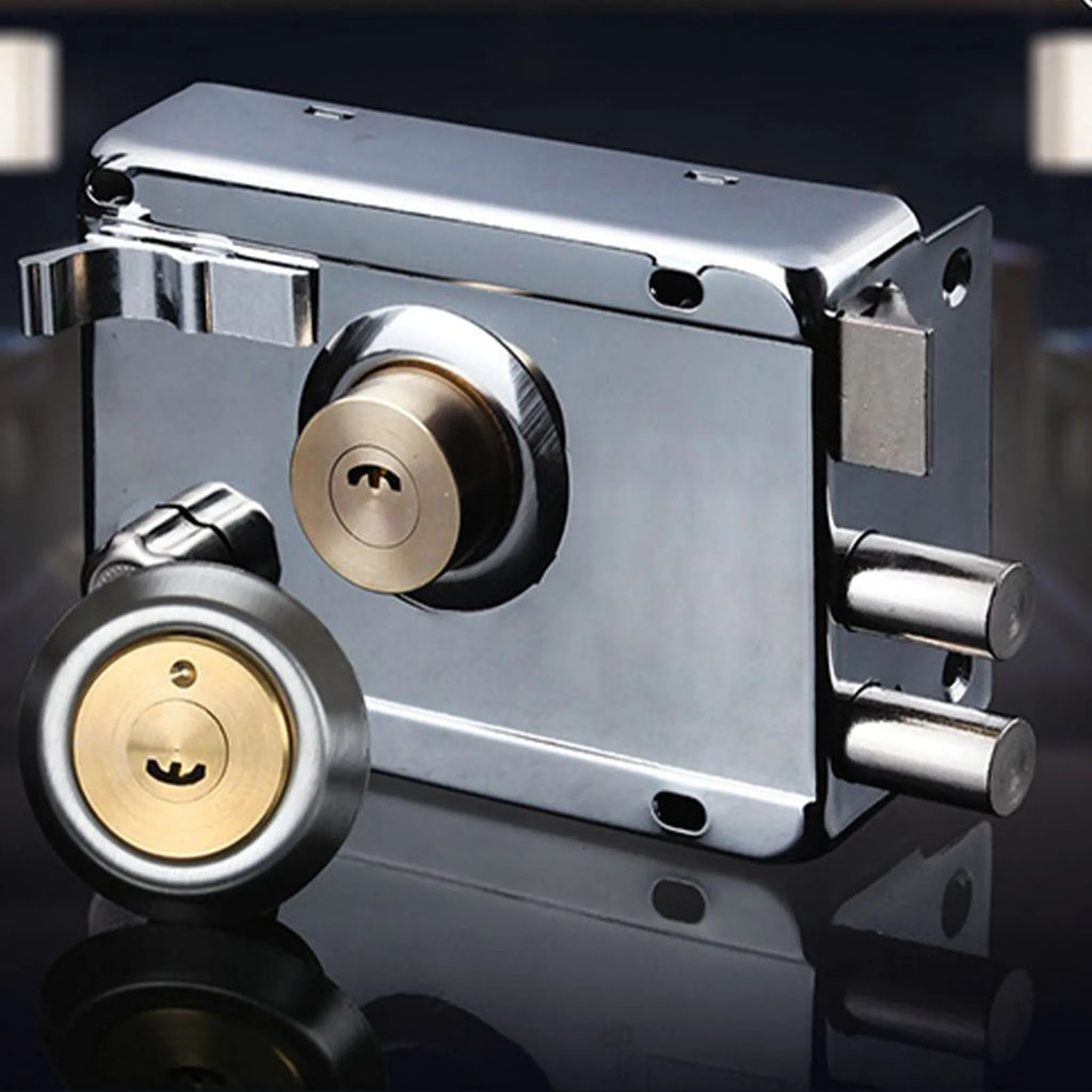 Exterior Gate Lock Stainless Steel Copper Left Open Security Prevent