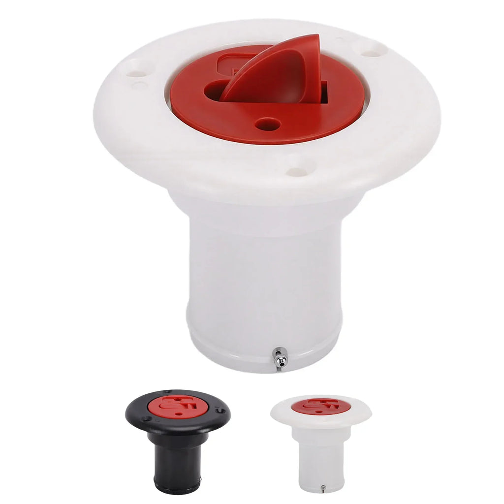 Boat Deck Filler Cap | Stainless Chain & O-Ring Seal