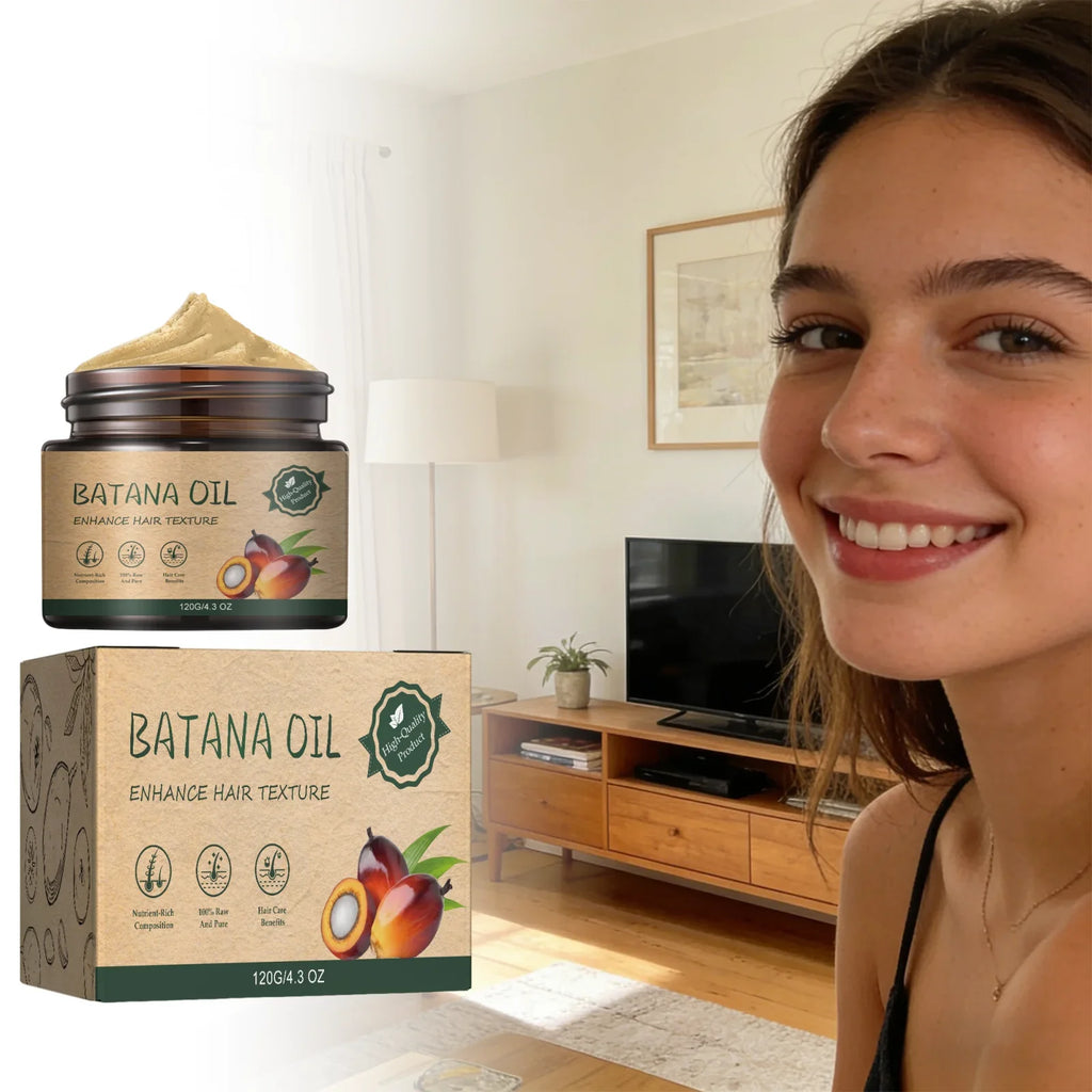 Batana Oil Hair Cream – Deep Repair, Moisture & Frizz Control