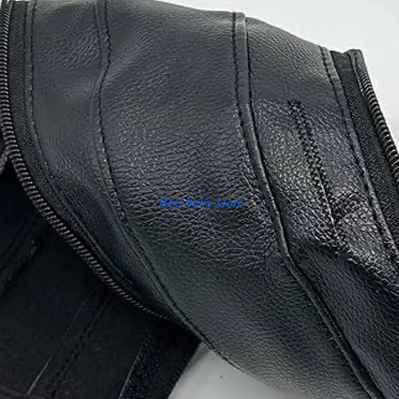 Universal Stroller Handle Cover | Anti-Slip PU Leather Grip