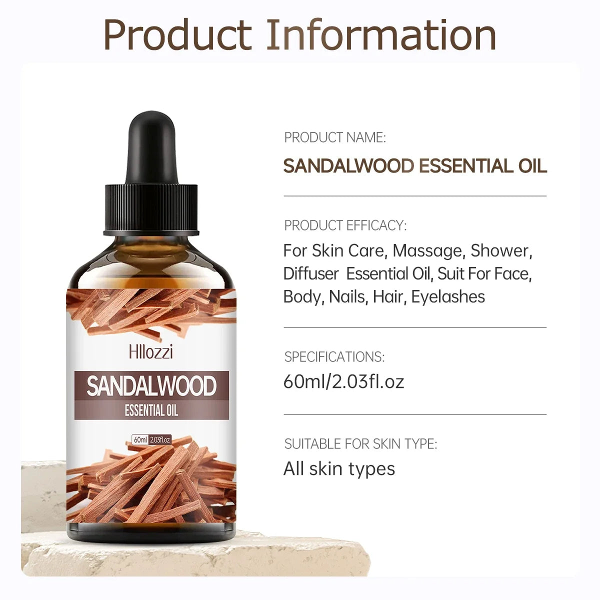 Sandalwood Essential Oil – Candle, Soap & Diffuser Fragrance