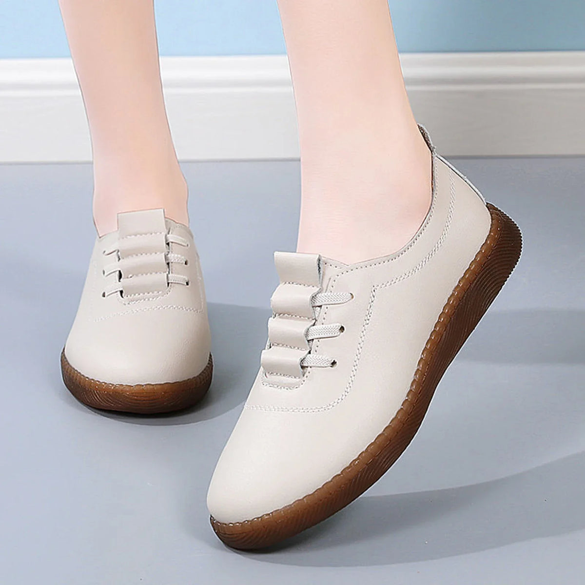 Women's Slip-On Flat Loafers | Casual Comfort Boat Shoes