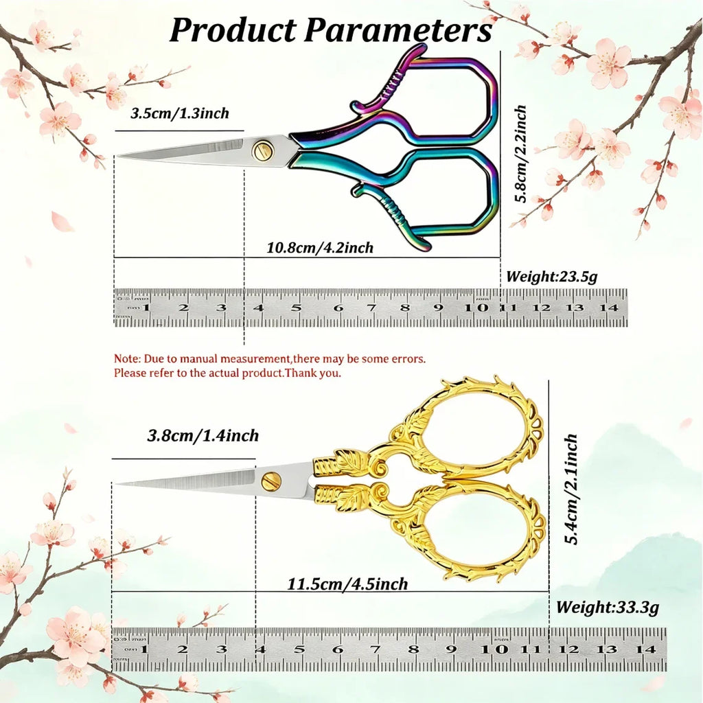 Embroidery Scissors – Precision Stainless Steel Sewing Snips