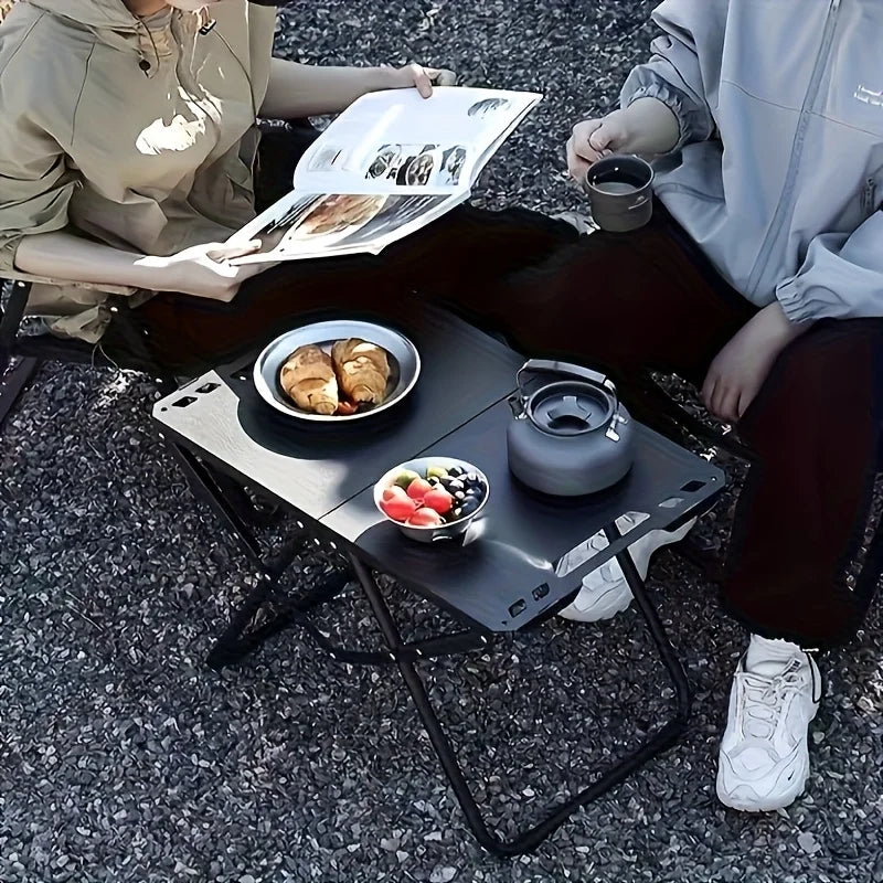 Portable Folding Camping Table – Compact Metal Outdoor Table