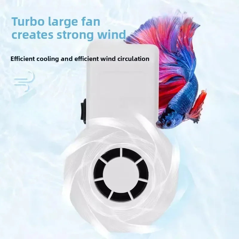 Mini USB Aquarium Cooling Fan with Temperature Controller