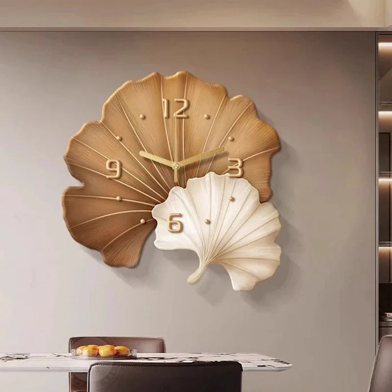 Oeny Modern Silent Wall Clock – Minimalist Resin 30cm Decor