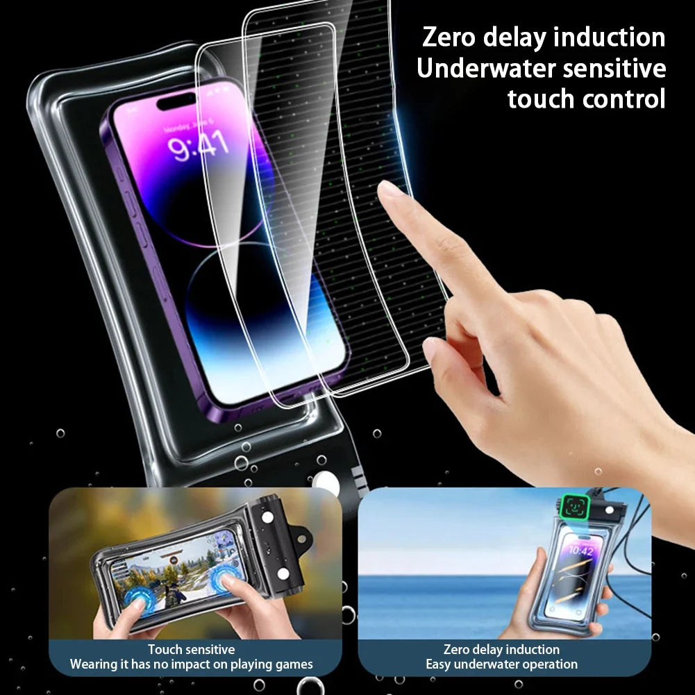 IPX8 Floating Waterproof Phone Pouch | Universal Dry Bag