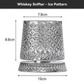 360° Rotating Whisky Glass – Crystal Tumbler Gift for Men