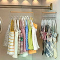 Wooden Hat Organizer Rack with Hooks – Caps, Belts & Ties