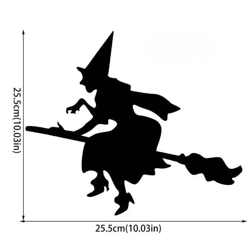 Halloween Stickers Party Decoration Double-sided Glass Display