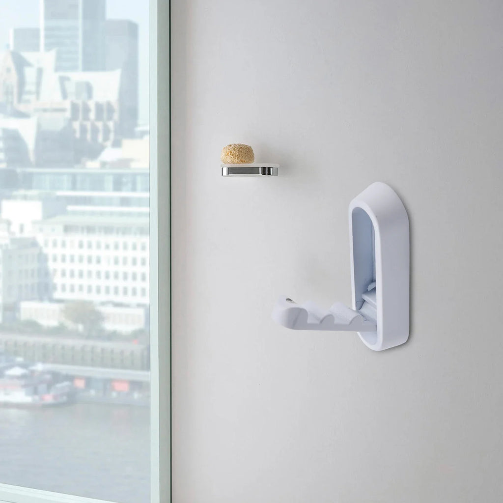 VIBRATITE Folding Wall Hook – Zinc Alloy Towel & Robe Hanger