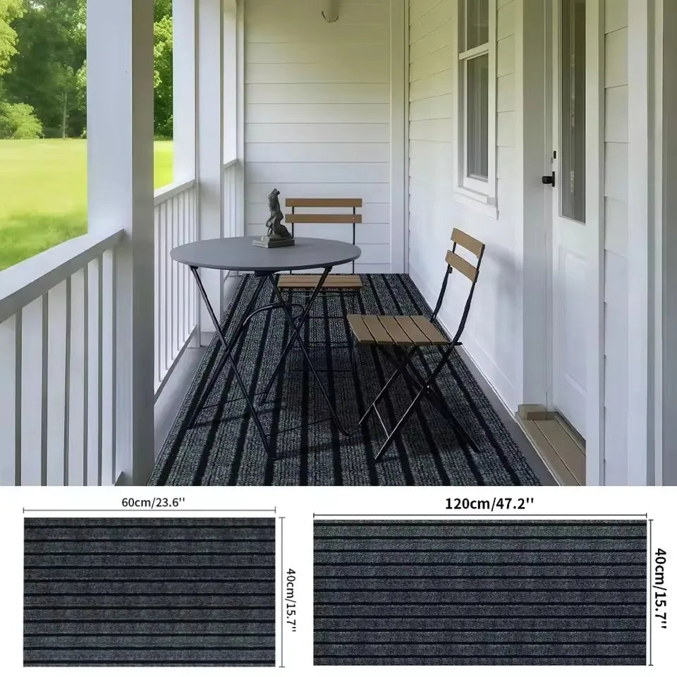 Non-Slip Indoor Outdoor Doormat | Machine Washable Floor Mat