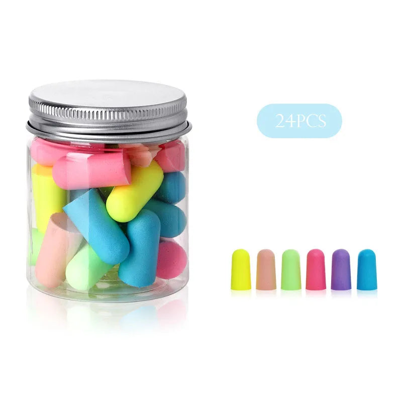 Bullet Foam Earplugs 24/60 Pack – Sleep, Travel & Noise Protection