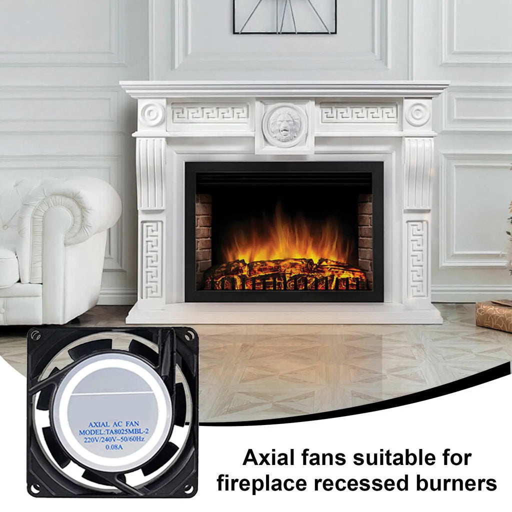 Heat-Powered Fireplace Fan – Silent High-Efficiency Stove Blower