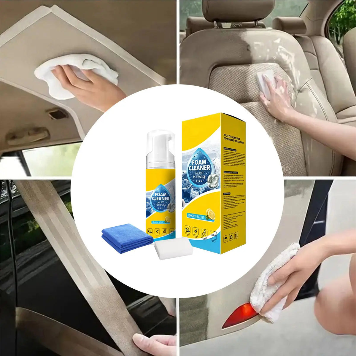 4-in-1 Multi-Enzyme Foam Cleaner 150ml – All-Purpose
