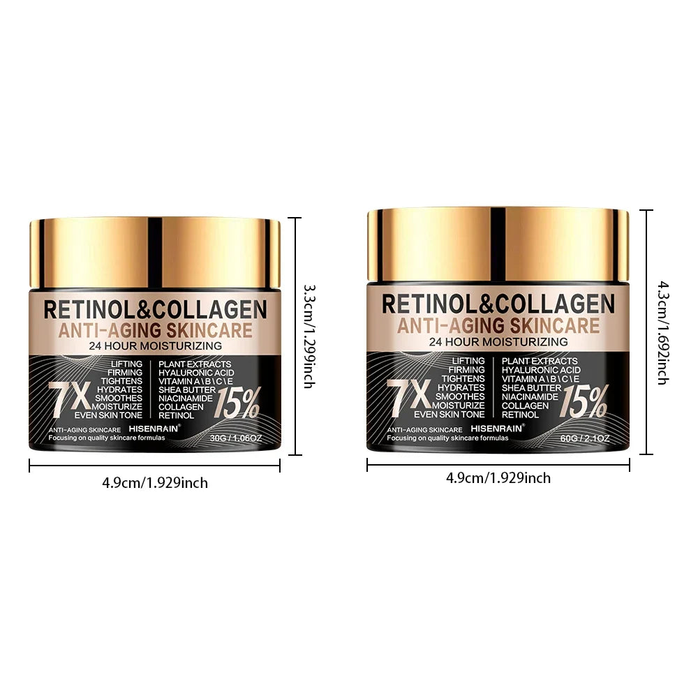 HISENRAIN Retinol Collagen Face Cream – Firming Moisturizer