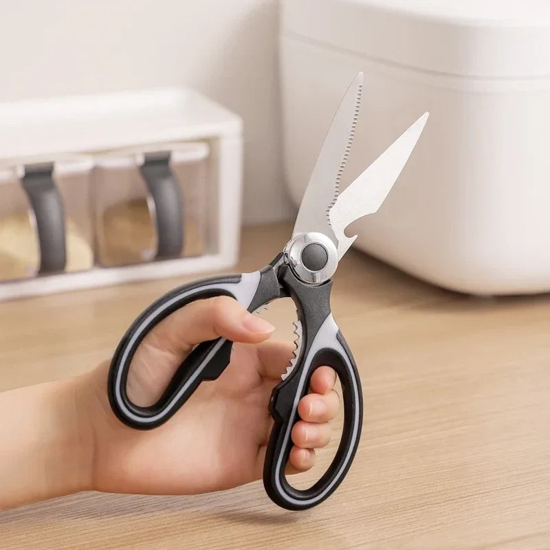 Stainless Steel Multifunctional Kitchen Scissors & Meat Shears