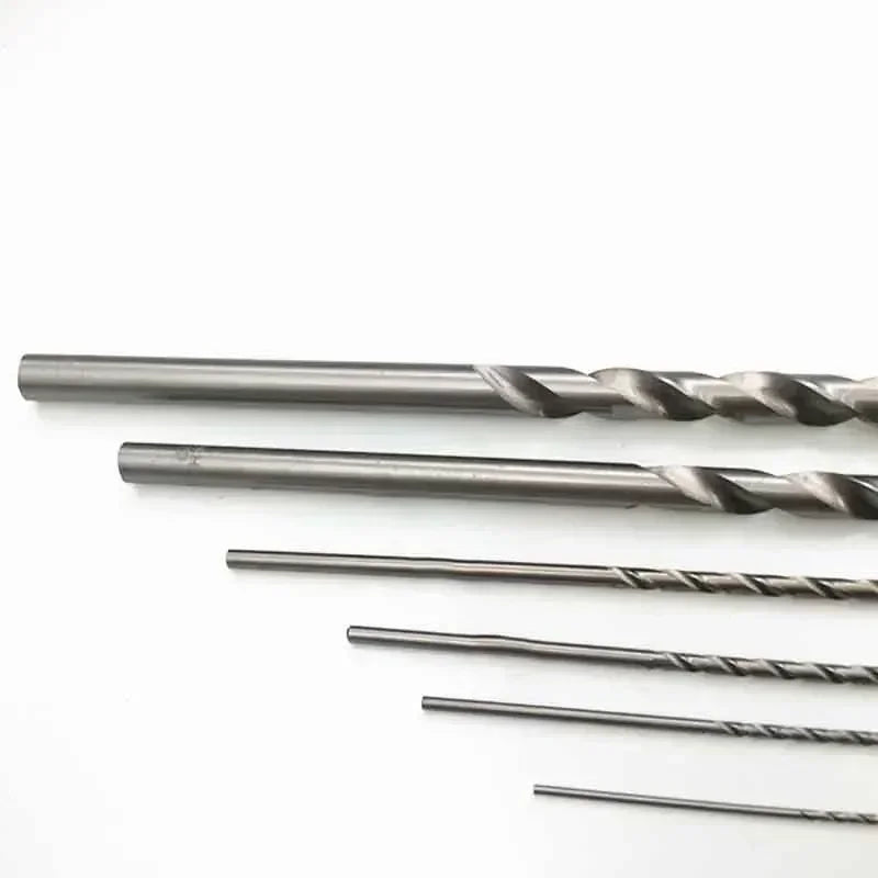 Extra Long HSS Twist Drill Bit Set 2–6mm | 160–300mm