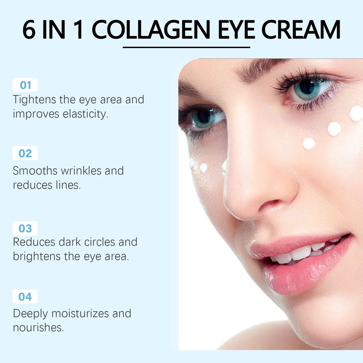 EELHOE Collagen Eye Cream – Dark Circles & Puffiness