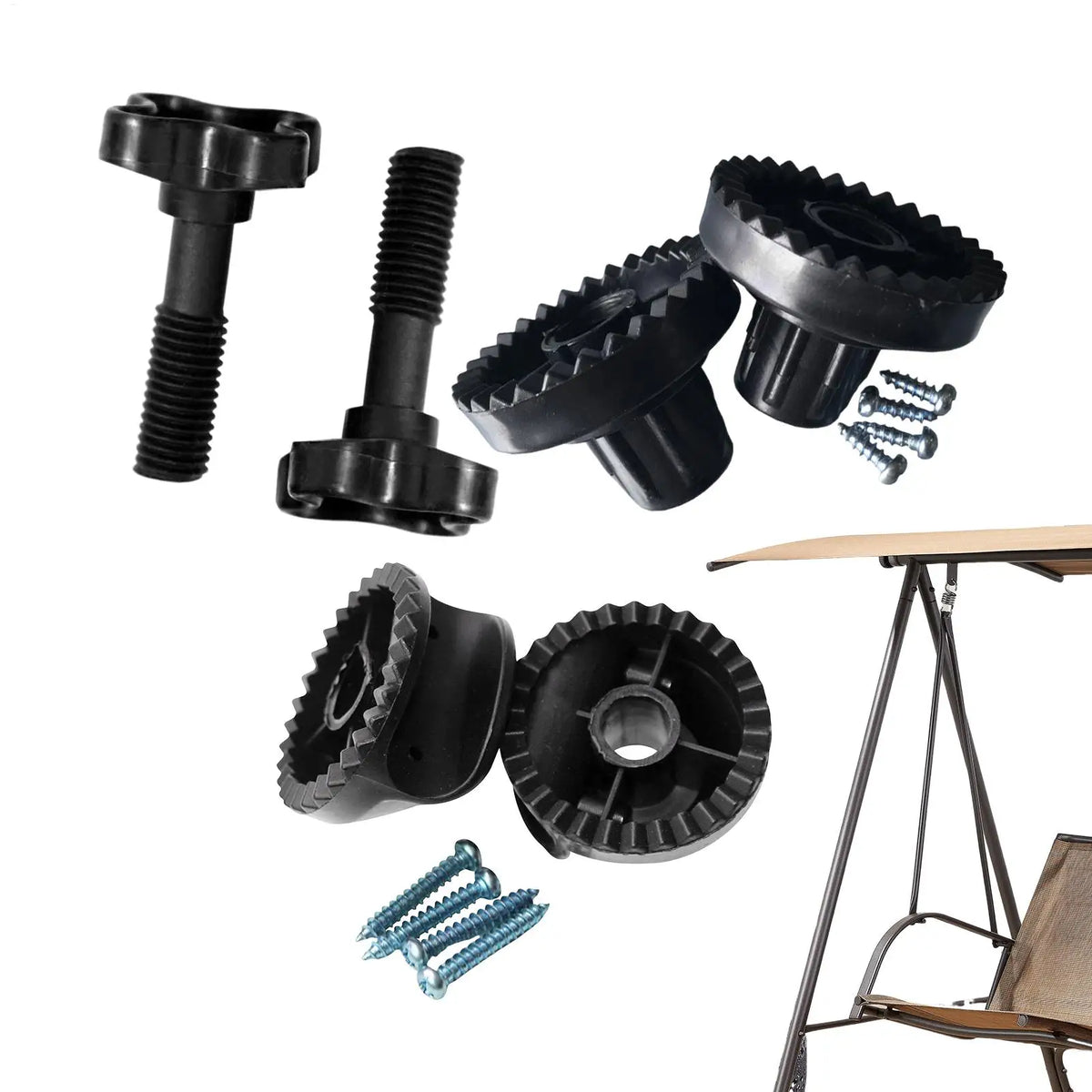 Pavilion Swing Canopy Frame Parts Outdoor Hanging Chair Assembly