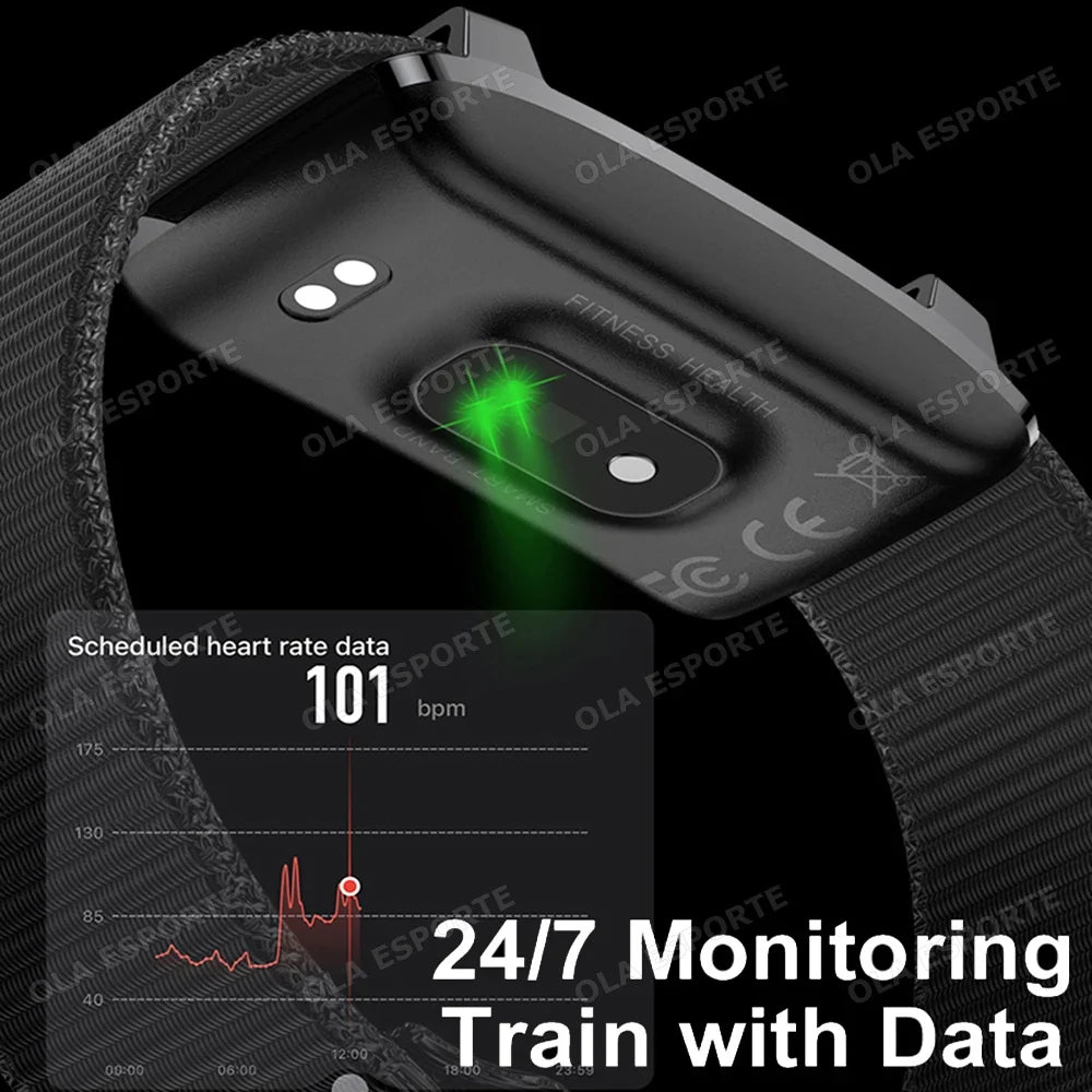 No Screen Men's Wrist Smartwatch Sports Outdoor Fitness Health