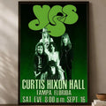 Yes Band HD Self-Stick PVC Wall Poster – Waterproof Room Decor
