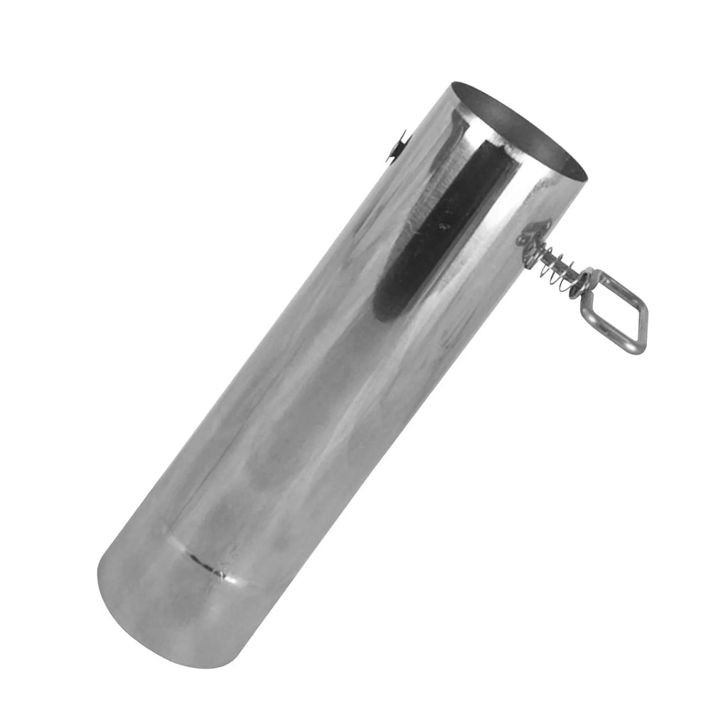 Camping Stove Pipe Stainless Steel Chimney Furnace Tube Adjustable