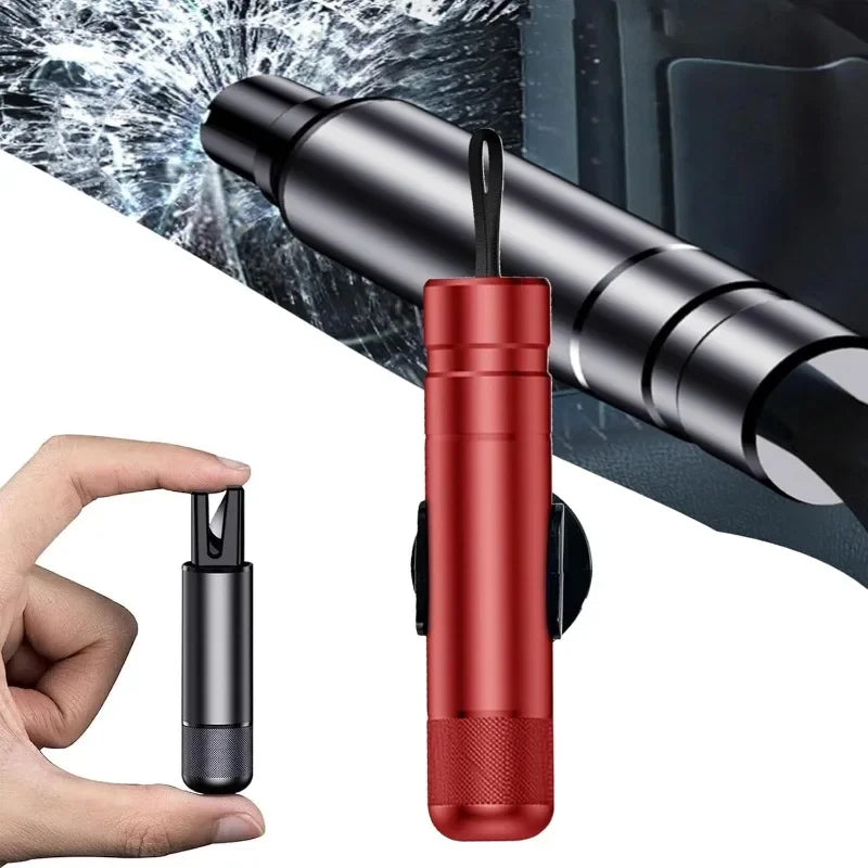Car Emergency Hammer – Window Glass Breaker & Seat Belt Cutter