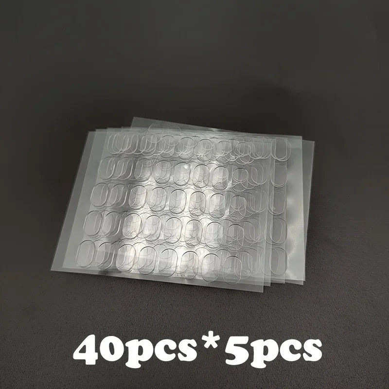 Transparent Double-sided Tape Pads Non-marking Anti-skid Adhesive DIY